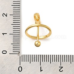 925 gancetti planetari in stile medaglione in argento sterling&nbsp;STER-NH0001-55C-G
