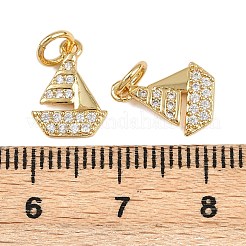 Ottone micro spianare pendenti zirconi&nbsp;KK-A269-64G