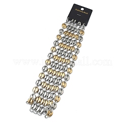 Bracelets en chaîne en acier inoxydable 304 en forme de grain de café pour femmes et hommes&nbsp;BJEW-B169-03GP