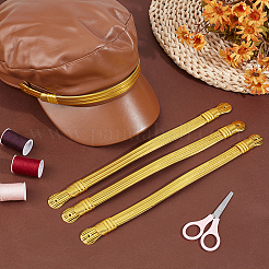 Hutband aus PU-Leder für Cowboyhut&nbsp;DIY-WH0723-028A