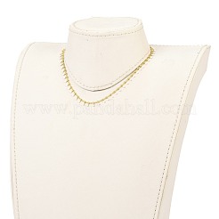 Colliers en laiton avec pendentif en émail&nbsp;NJEW-JN03111-01