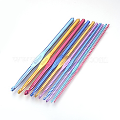 Farbigen Aluminium Häkelnadeln und Eisenhäkelnadeln Nadeln&nbsp;TOOL-R041-02A