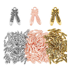 150 pz 3 colori pendenti in lega di stile tibetano&nbsp;FIND-DC0003-97