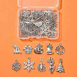 40 pendentif de Noël en alliage de style tibétain&nbsp;TIBEP-FS0001-42