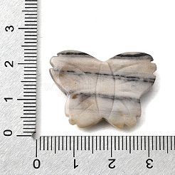 Natürliche geschnitzte Perlen aus Picasso-Stein&nbsp;G-C054-01B
