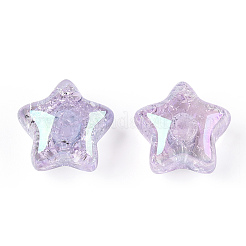 Abalorios de acrílico transparentes crepitar&nbsp;TACR-S148-03E