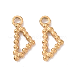 Pendentifs en acier inoxydable 304 avec placage ionique (IP)&nbsp;STAS-C059-06G