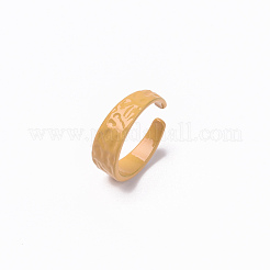 Manschettenringe aus lackierter Legierung&nbsp;RJEW-T011-12-RS