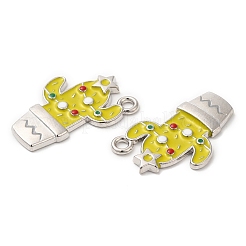Pendente smaltati in lega&nbsp;ENAM-K069-14P