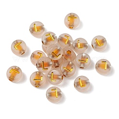 Leuchtende transparente Acrylperlen&nbsp;OACR-P037-01B-L