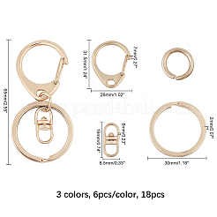 Legierungsschlüsselbundverschluss Zubehör&nbsp;KEYC-OC0001-002