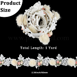 1 Yard Polyester-Spitzenbesatz&nbsp;SENE-CY0001-01