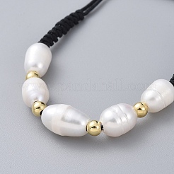Geflochtene Perlenarmbänder&nbsp;BJEW-JB04820-01