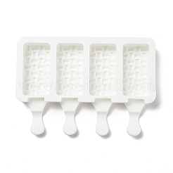 Moldes de silicona para helados rectangulares diy de grado alimenticio&nbsp;LS-DIY-D062-05B
