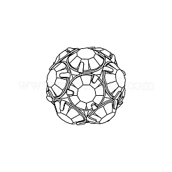 Pierres de cristal preciosa® maxima dans leurs montures&nbsp;Y-PRC-MB8-00030-P