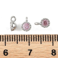 Ciondoli Shegrace in ottone con pavé di zirconi cubici&nbsp;XGRQ5K045-832P-B