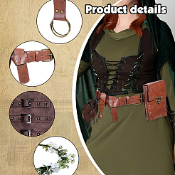 Protezione per il polso in pelle PU&nbsp;AJEW-DR0002-77