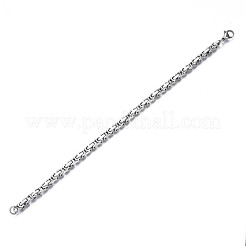 Anlaufgeschützte 201 Edelstahl-Kettenarmbänder&nbsp;BJEW-S057-85