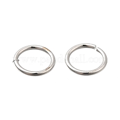 Messing Open Ringe springen&nbsp;KK-B147-03G-P