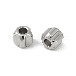 Anlaufgeschützte Perlen aus Edelstahl 304&nbsp;STAS-C108-08A-P