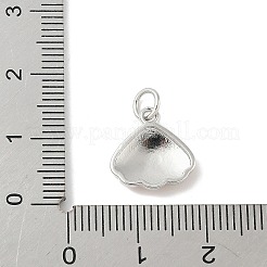Ciondoli a forma di conchiglia in ottone smaltato&nbsp;KK-B148-02P