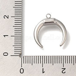 Pendentifs en acier inoxydable 304 anti-ternissement&nbsp;STAS-P371-110P