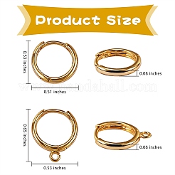 8 paio di risultati per orecchini a cerchio in ottone stile 4&nbsp;KK-SZ0004-61