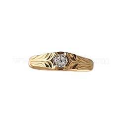 Bagues en alliage avec strass pour femmes&nbsp;FS-WGE5B8F-05