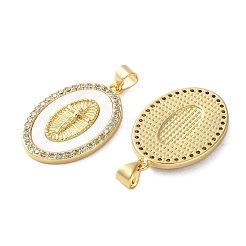 Colgante micropavé cubic zirconia de latón&nbsp;KK-U070-29G