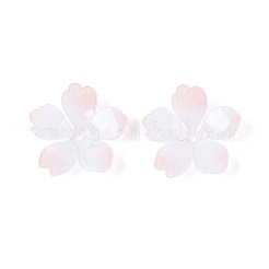 Capuchons de perles acryliques en forme de fleur&nbsp;X-SACR-T017-51B
