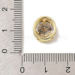 Liens multiples à maillons en laiton avec zircone cubique de micro pave&nbsp;KK-C111-01G-S