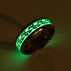 201 Edelstahl-Breitband-Fingerringe&nbsp;RJEW-T005-9-04