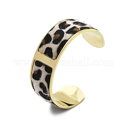 Brazaletes abiertos de acero inoxidable 304 para mujer&nbsp;BJEW-K237-14G