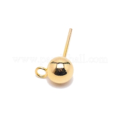 Perno per orecchini a sfera in acciaio inossidabile 304&nbsp;FIND-SZC0006-01A-G