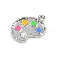 Pendentifs d'émail en alliage&nbsp;FIND-I052-02P-01