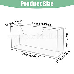 Transparenter Serviettenhalter aus Acryl&nbsp;ODIS-WH0099-82B