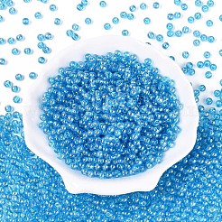 Transparentes perles de rocaille en verre&nbsp;SEED-N007-33A-06