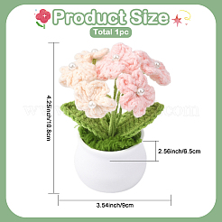 1 pz. piante in vaso lavorate a mano&nbsp;DJEW-SC0001-15E