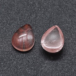 Cabochon di vetro pietra anguria&nbsp;G-O175-22-22