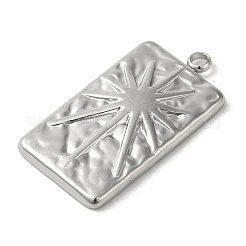 Pendentifs en acier inoxydable 304 anti-ternissement&nbsp;STAS-E216-216P