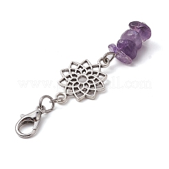 7 ciondolo in lega di chakra decorato&nbsp;HJEW-JM02157