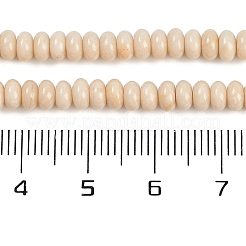 Natürlichen fossilen Perlen Stränge&nbsp;G-K343-C24-01