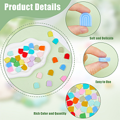 36 pz 12 colori perline in silicone&nbsp;SIL-DC0001-26
