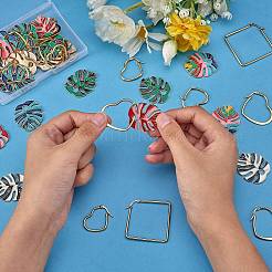 DIY Ohrring machen Kits&nbsp;DIY-SZ0008-21