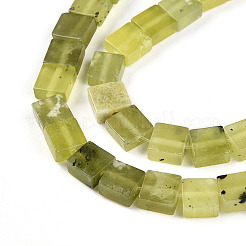 Natur Xiuyan Jade Perlen Stränge&nbsp;G-N346-05A-08