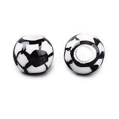 Perles en porcelaine manuelles&nbsp;PORC-Q007-07A