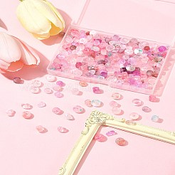 240 Stück 6 Stile transparente Acrylperlen-Sets&nbsp;OACR-FS0001-97