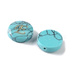 Perles de turquoise synthétique&nbsp;G-A238-02E