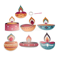 Diwali-Thema Papierfahnen-Banner&nbsp;DIY-NH0011-01B