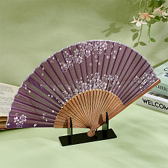 Acryl-Ausstellungsständer für chinesische Fächer&nbsp;ODIS-WH0007-76B